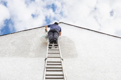 Peinture extérieure à Moureuille — façades et ravalement